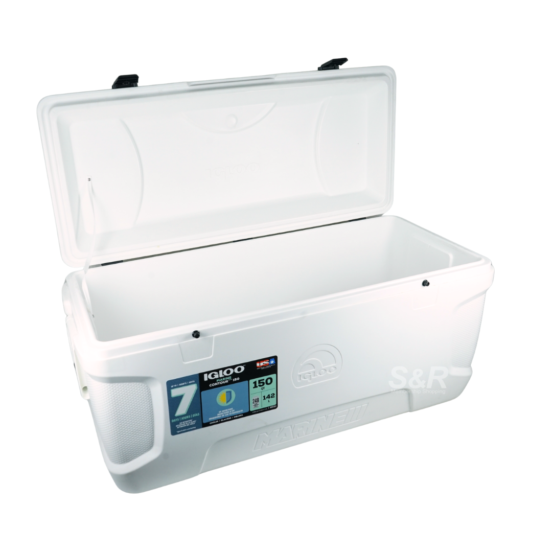 Igloo 150-Quart Marine Contour White Cooler